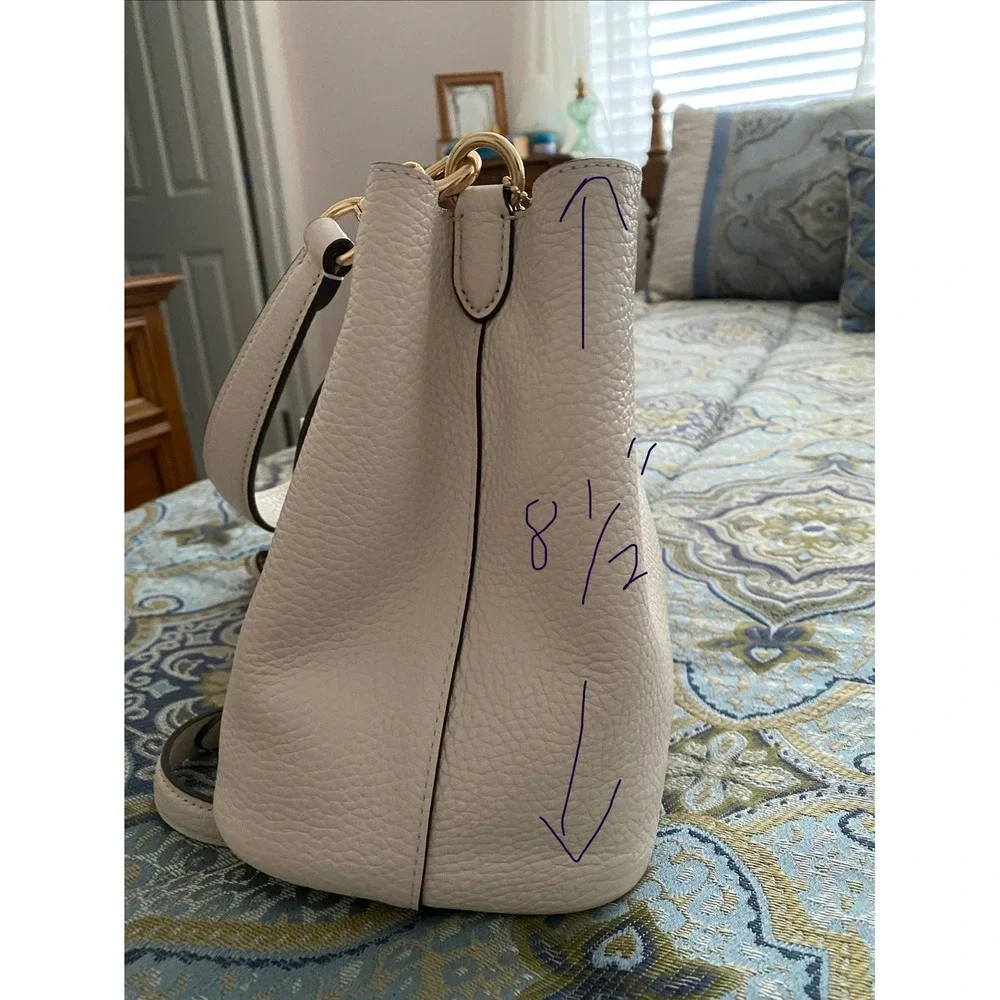 Coach pebbled leather